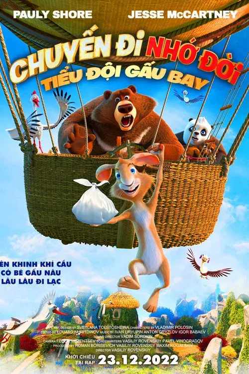 Chuyến Đi Nhớ Đời: Tiểu Đội Gấu Bay