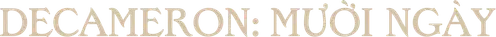Decameron: Mười ngày